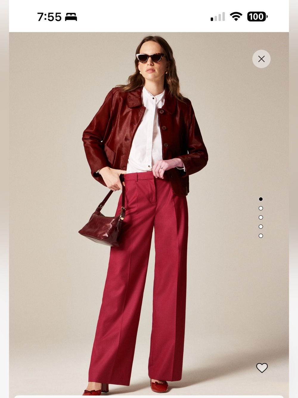 J. Crew Wide-Leg Pants NWT